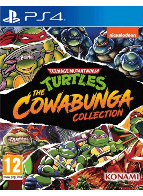 TMNT Teenage Mutant Ninja Turtles (Черепашки Ниндзя): The Cowabunga Collection Стандартное издание (PS4)